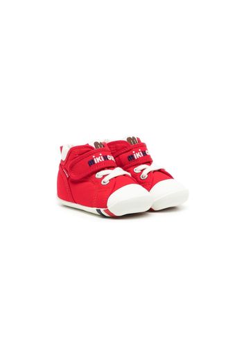 Miki House Sneakers mit Klettverschluss - Rot