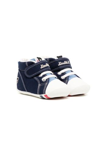 Miki House Sneakers mit Klettverschluss - Blau