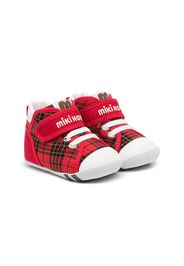 Miki House Sneakers mit Klettverschluss - Rot