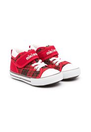 Miki House Sneakers mit Klettverschluss - Rot