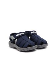 Miki House Sandalen mit Logo - Blau