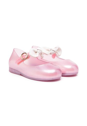 Mini Melissa Sweet Love Princess Ballerinas mit Schleife - Rosa