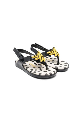 Mini Melissa Fábula open toe sandals - Schwarz