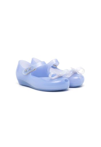 Mini Melissa Ultragirl Bow ballerina shoes - Blau