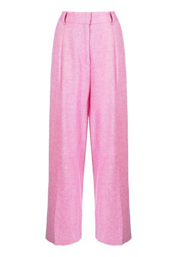 Mira Mikati Taillenhose mit Bundfalten - Rosa