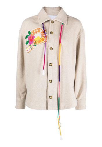 Mira Mikati Lets Fly Away Hemdjacke - Nude