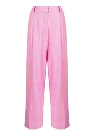 Mira Mikati Taillenhose mit Bundfalten - Rosa