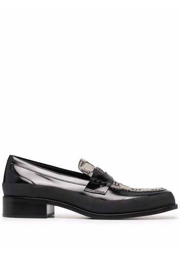 MISBHV The Brutalist Loafer aus Jacquard - Schwarz