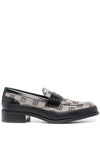 MISBHV Penny-Loafer mit Monogramm - Grau