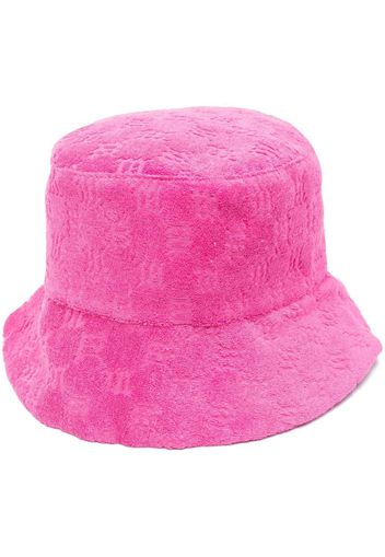 MISBHV logo-debossed bucket hat - Rosa