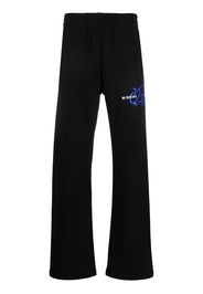 MISBHV logo-print track pants - Schwarz