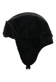 MISBHV logo-embroidered aviator hat - Schwarz