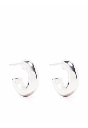 Missoma mini chubby hoop earrings - Silber