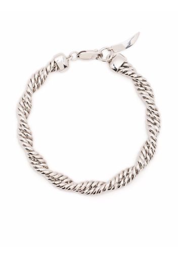 Missoma Silver Marina Double Chain Bracelet - Silber