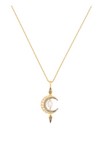 Missoma Harris Moon pearl necklace - Gold