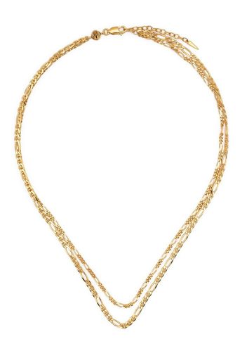 Missoma double-layer cable chain necklace - Gold