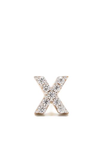 Missoma Initial single stud earring - Gold