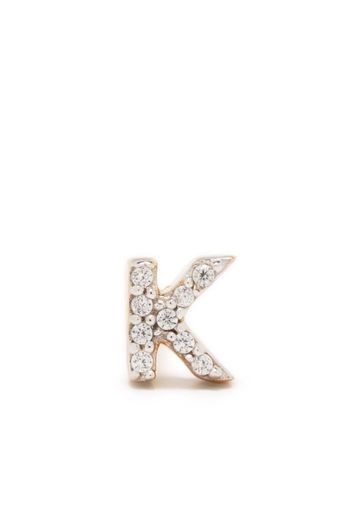 Missoma Initial single stud earring - Gold