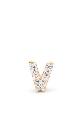 Missoma Initial single stud earring - Gold