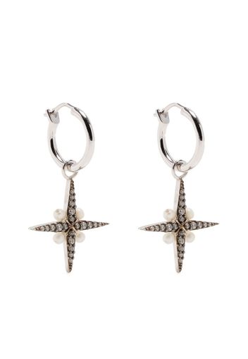 Missoma x Harris Reed North Star earrings - Silber