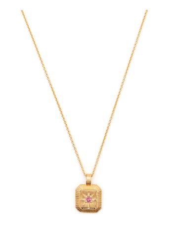 Missoma October Birthstone Star pendant necklace - Gold