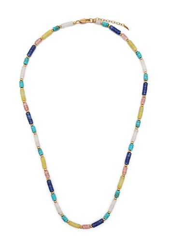 Missoma beaded gemstone necklace - Gold