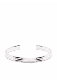 Missoma fused triple ridge cuff bracelet - Silber