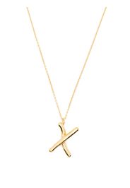 Missoma Curly Molten Initial necklace - Gold