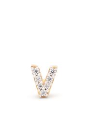 Missoma Initial single stud earring - Gold