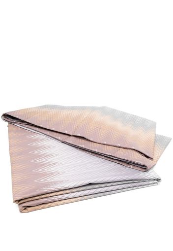 Missoni Home striped duvet cover - Nude