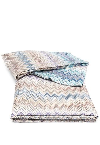 Missoni Home striped duvet cover - Blau