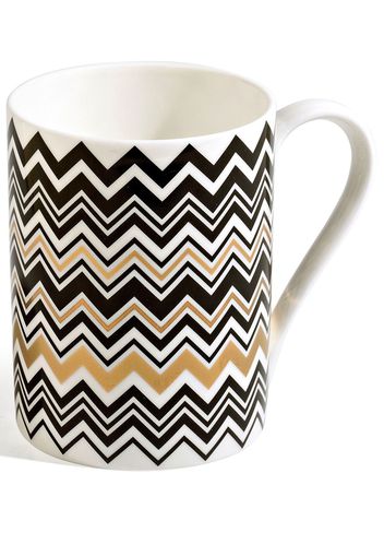 Missoni Home Zig Zag Tasse - Weiß