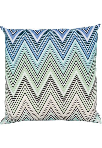 Missoni Home zigzag-print soft cushion - Grün