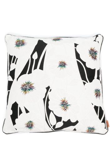 Missoni Home Midnight Garden patterned-jacquard cushion - Weiß