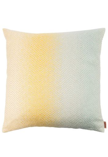 Missoni Home Scia zigzag woven-design cushion 40x40 - Gelb