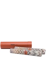 Missoni Home zigzag placemats set of two - Nude