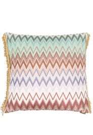 Missoni Home zigzag-woven cushion - Grün