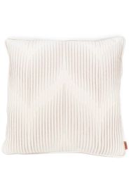 Missoni Home Ande zigzag-woven cushion - Nude