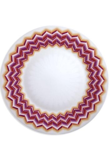 Missoni Tableware Zig Zag Jarris Teller - Weiß