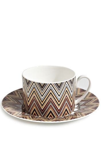 Missoni Tableware Zig Zag Jarrris 148 Teetasse (2er-Set) - Mehrfarbig