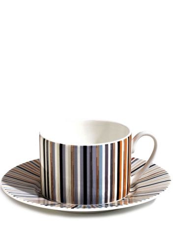 Missoni Tableware Gestreifte Jenkins 148 Teetasse (2er-Set) - Weiß