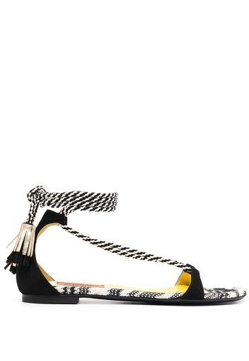 Missoni Sandalen mit Knöchelband - Weiß