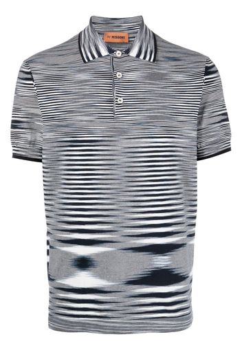 Missoni marl-knit polo shirt - Weiß