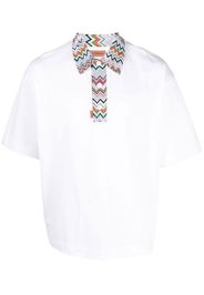 Missoni short-sleeve polo shirt - Weiß