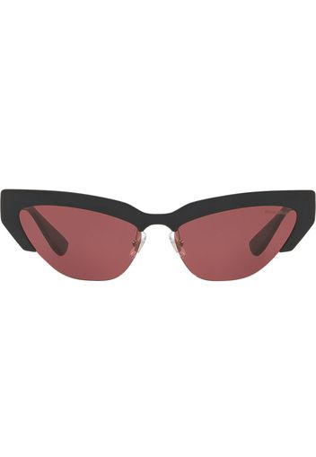 Miu Miu Eyewear Sonnenbrille im Cat-Eye-Design - Schwarz