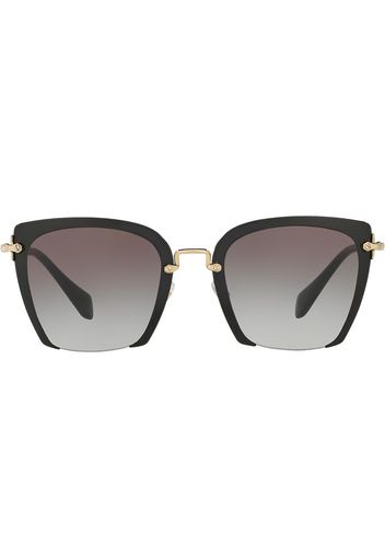 Miu Miu Eyewear 'Rasoir' Sonnenbrille - Schwarz