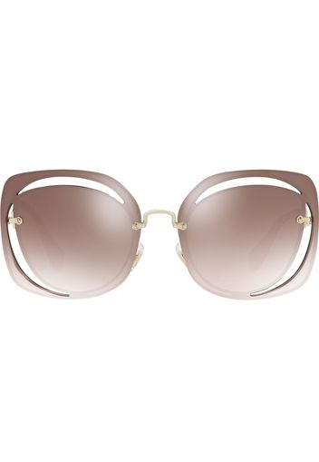 Miu Miu Eyewear 'Scenique' Sonnenbrille - Braun