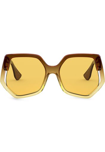 Miu Miu Eyewear Sonnenbrille mit Farbverlauf - Braun