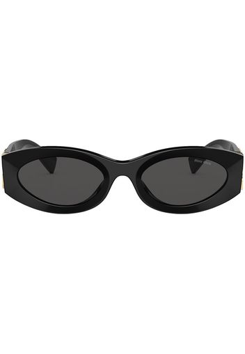 Miu Miu Eyewear Sonnenbrille mit Cat-Eye-Gestell - Grau
