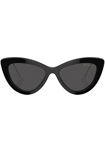 Miu Miu Eyewear two-tone cat-eye sunglasses - Schwarz